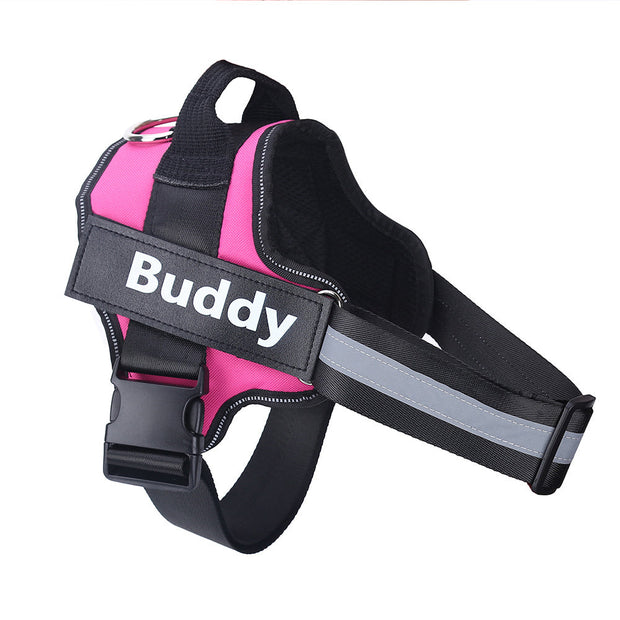 PULL Reflective Breathable Adjustable Pet Harness Vest