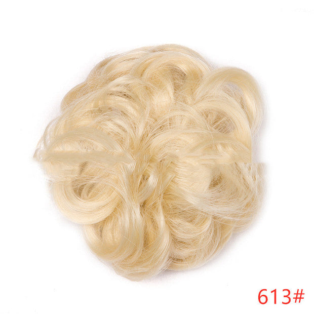 South Korea Hair Bun Accessories Curly Hair Drawstring Bun