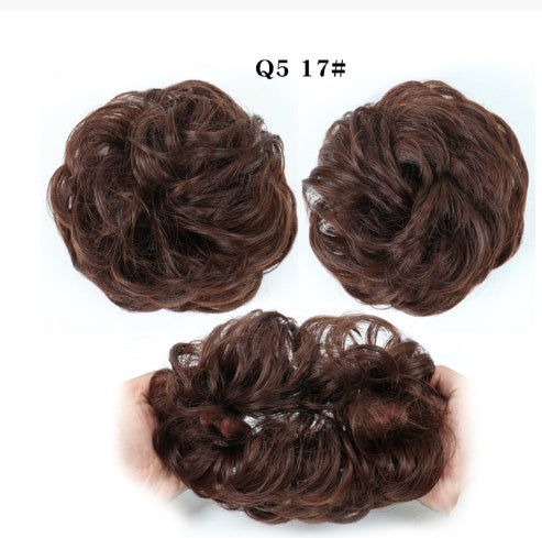 South Korea Hair Bun Accessories Curly Hair Drawstring Bun