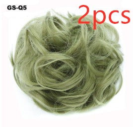 South Korea Hair Bun Accessories Curly Hair Drawstring Bun