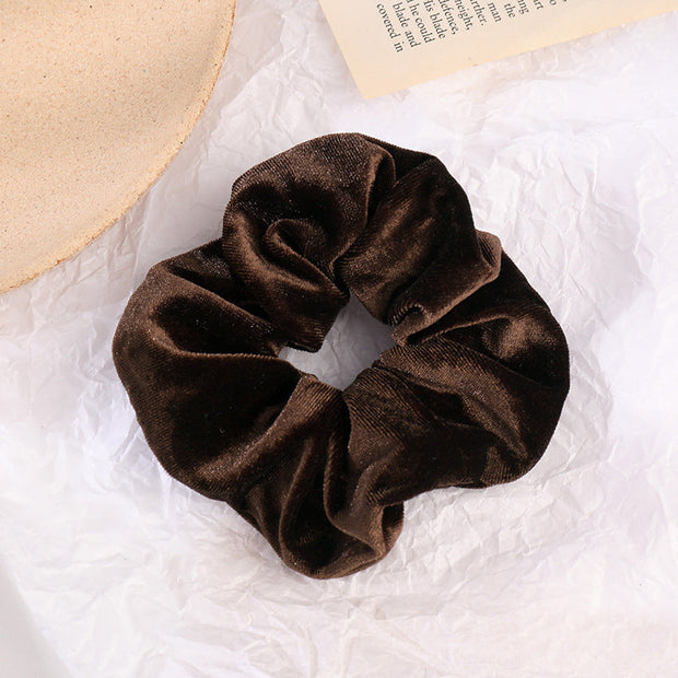 Flannel Hair Tie Hair Rope Ponytail Hair Accessories